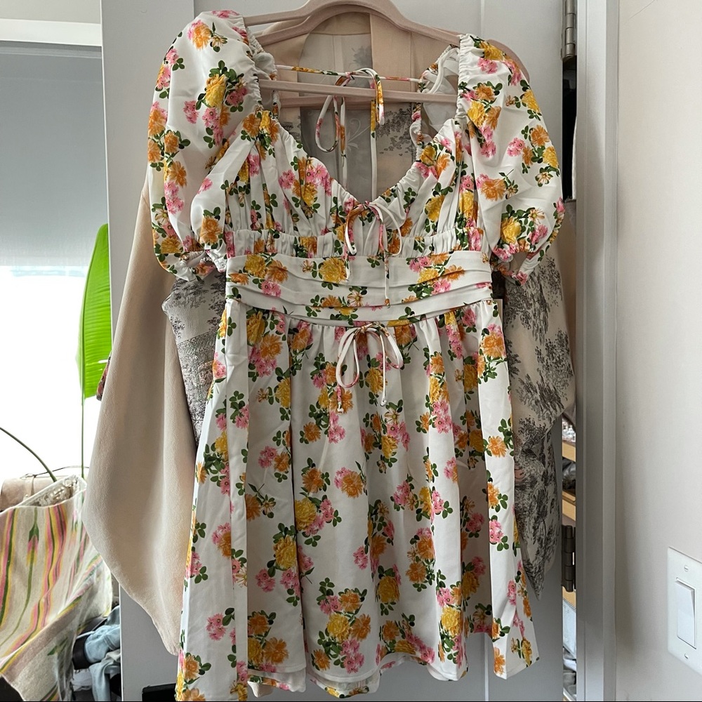 For Love and Lemons Emma Mini Dress ❤️🍋 - Picture 5 of 8